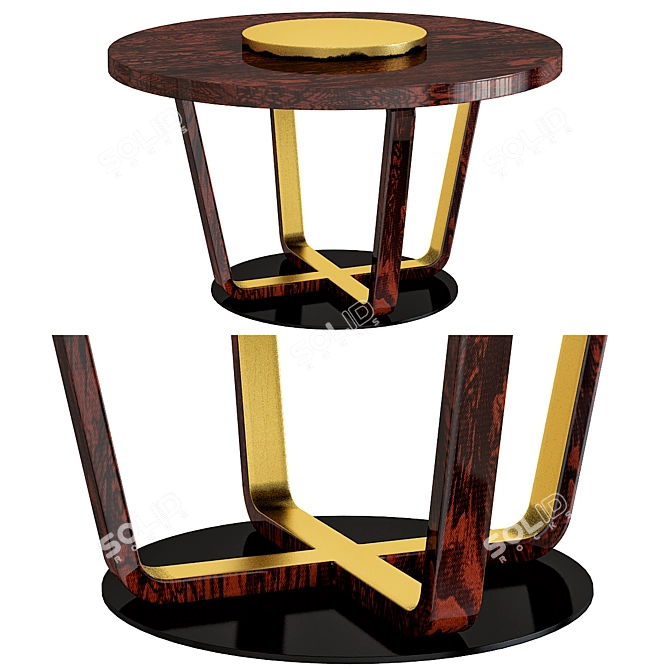 Elegant Seven Sedie Chair 3D model image 1