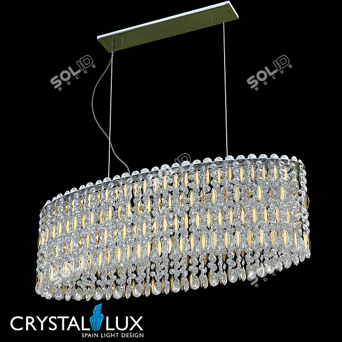 LIRICA SP10 L900: Stylish Pendant Light 3D model image 1