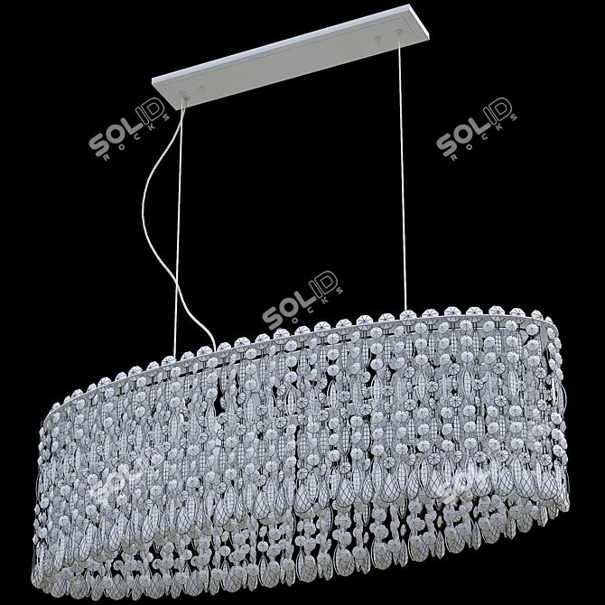 LIRICA SP10 L900: Stylish Pendant Light 3D model image 2