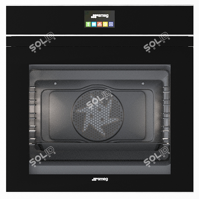 Smeg Complete Kitchen Set 3D model image 2