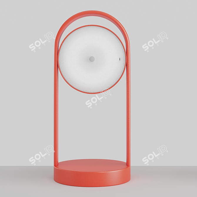 Elegant Illumination: Giravolta Table Lamp 3D model image 2