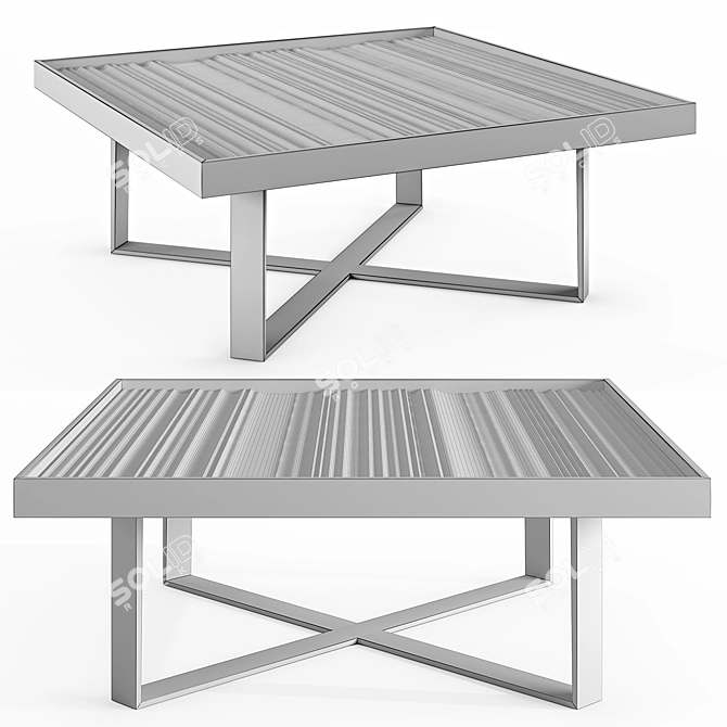 Elegant Yachtline Loginov Table 3D model image 2