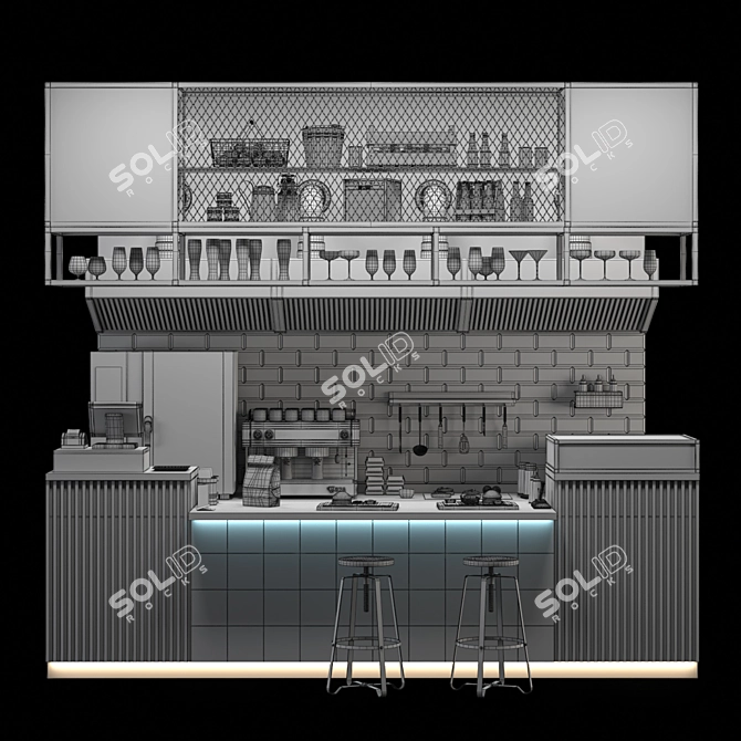 Burgerlicious Eatery 3D model image 3