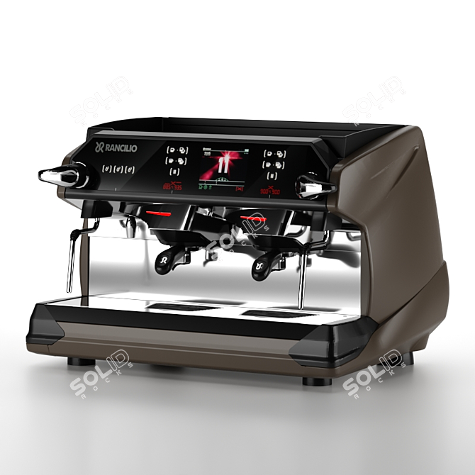 Rancilio Classe 11 2GR Espresso Machine 3D model image 1