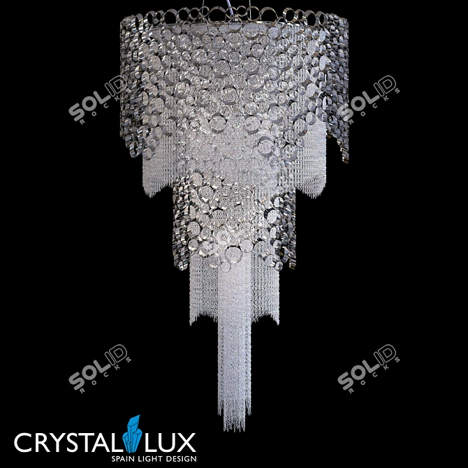 Modern Spanish Hauberk SP8 + 4 Crystal Lux 3D model image 1