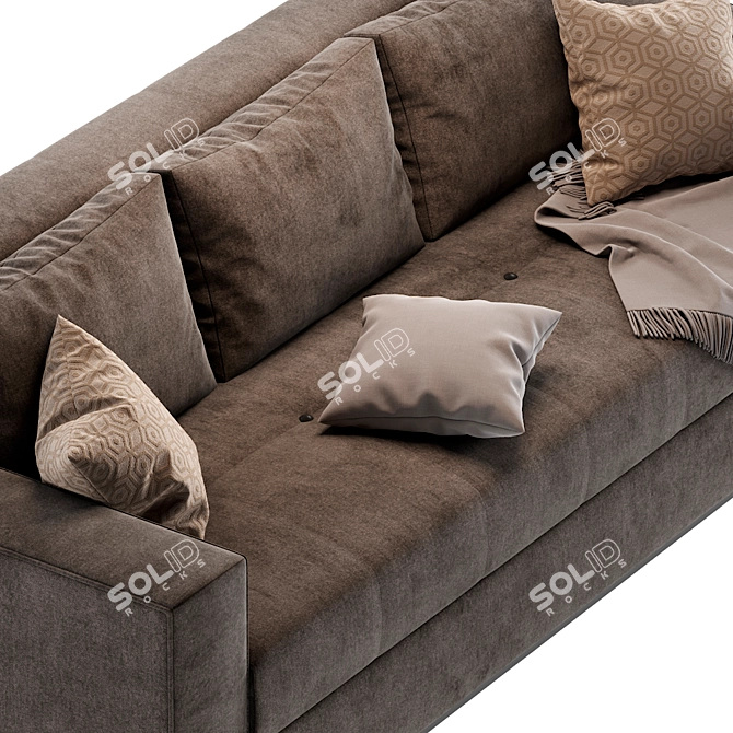 Kvanti Modern Sofa Set 3D model image 2