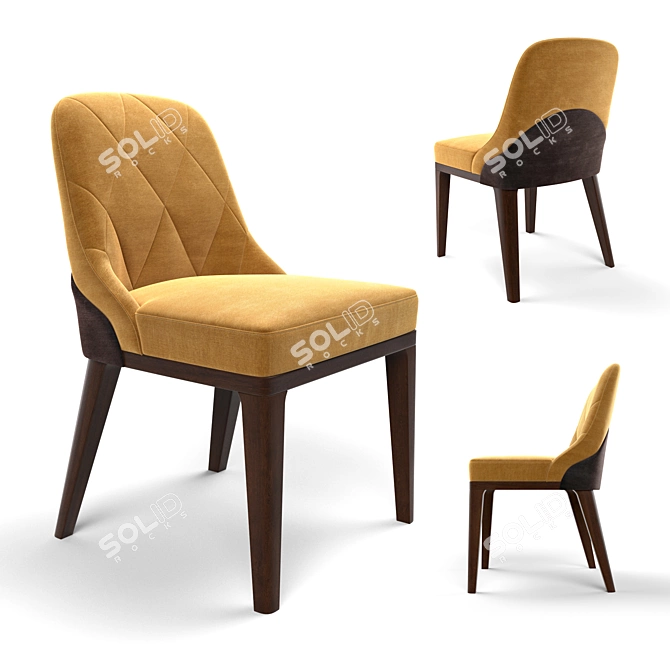 Tirolo Gill 070s - Stylish Seating 3D model image 1