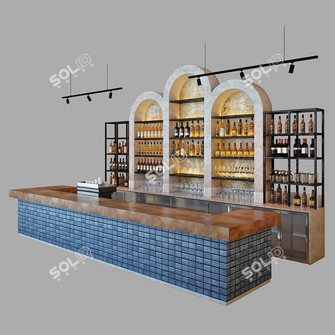 Archived Restaurant Bar 3D Models 3D model image 1