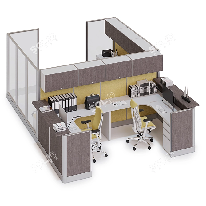 Elevate your workspace efficiency 3D model image 1