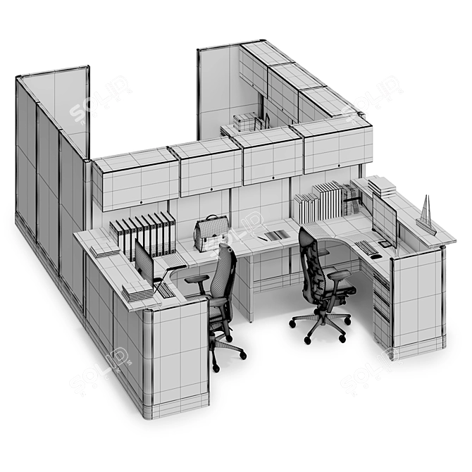 Elevate your workspace efficiency 3D model image 3