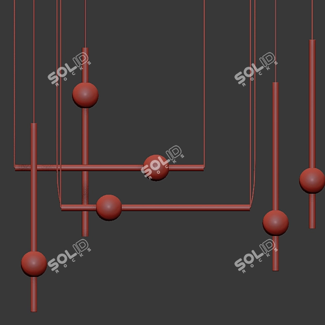 Luminix ProLight: Vintage LED Tube 3D model image 2