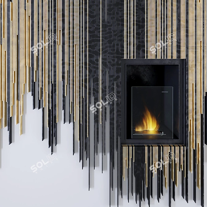 AntonioLuri Teka Bioethanol Fireplace 3D model image 2