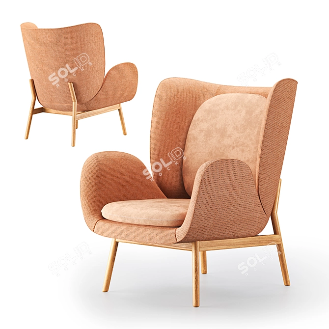 Title: Fogia Enclose Seating 3D model image 1