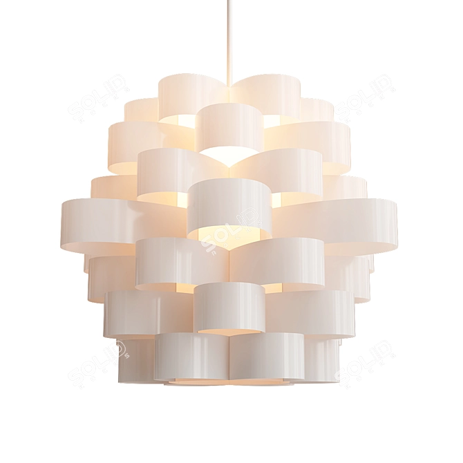 Elegance in Illumination: Heller 1588-1P 3D model image 2