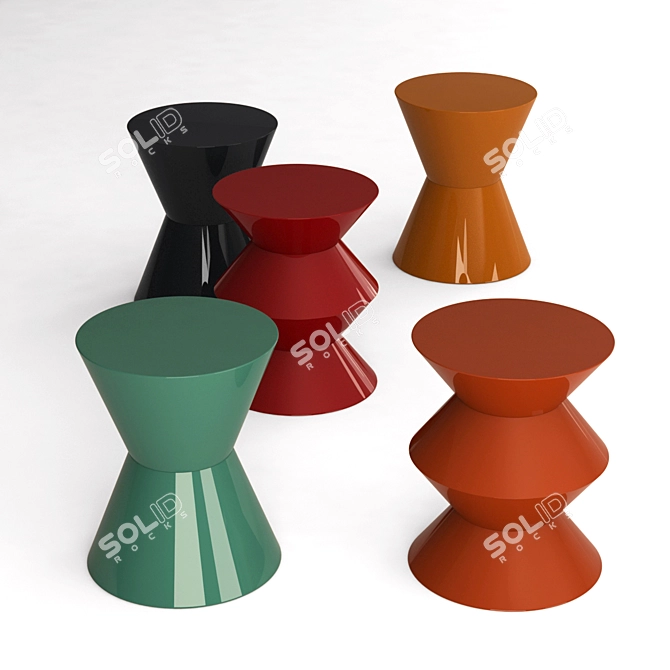 Modern Cesar Coffee Tables by Minotti 3D model image 1