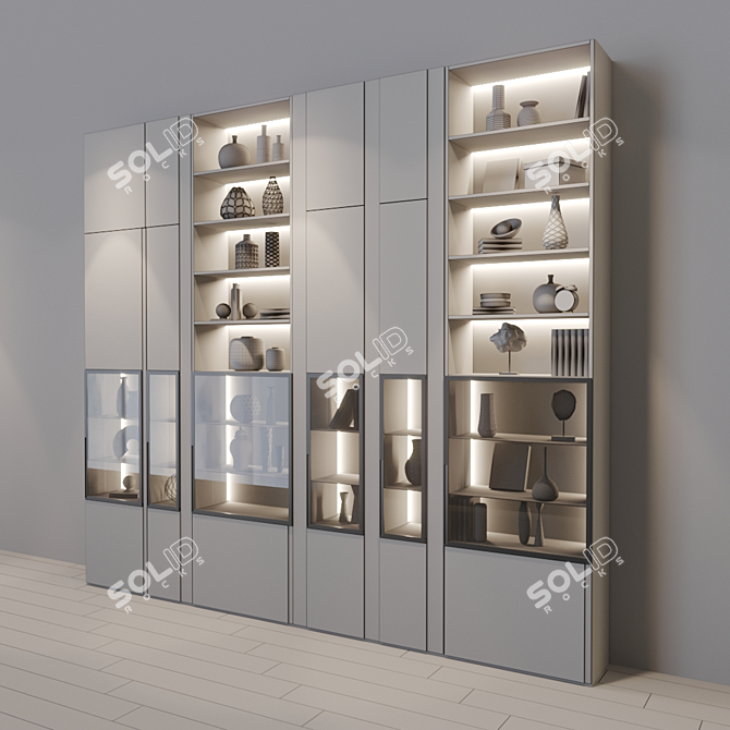 Modern Furniture Set: Spacious & Stylish 3D model image 3