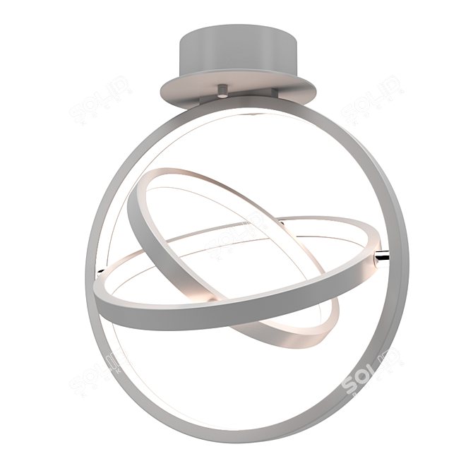 Celestial Glow ORBITAL Chandelier 5746 3D model image 1