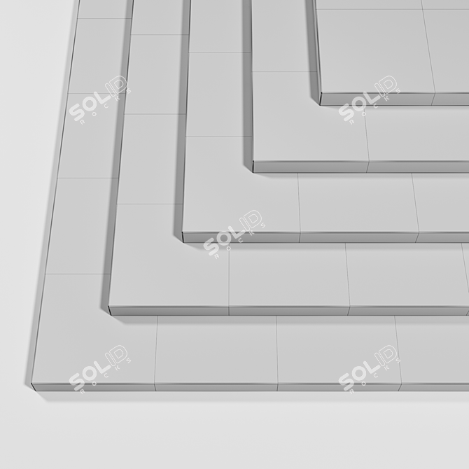 Seamless Terrazzo Materials: Series 10 3D model image 2