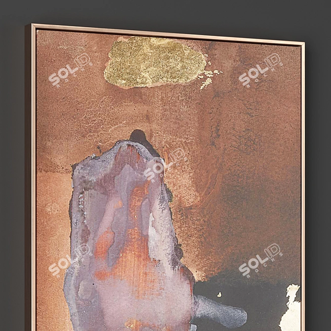 Metal Framed Art Collection 3D model image 2