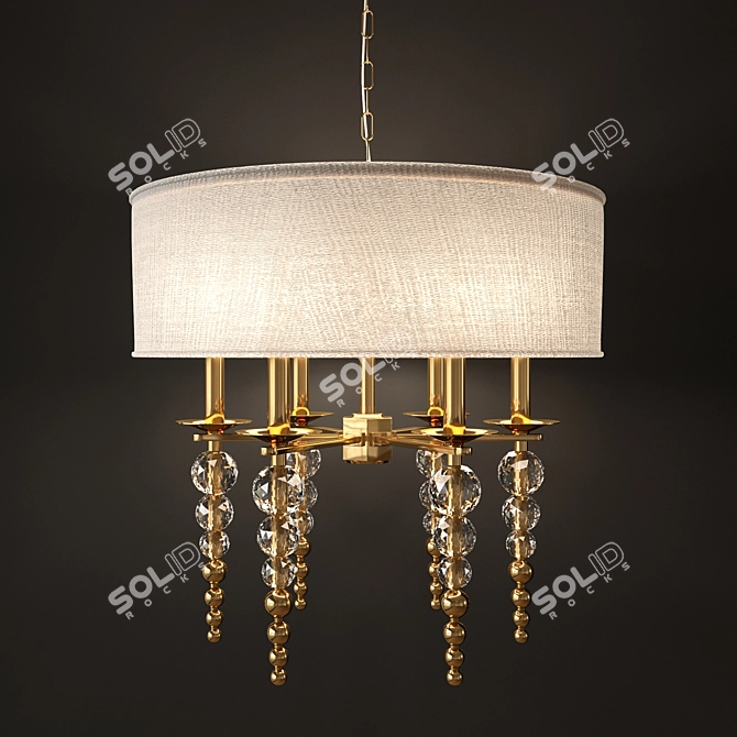 Persis Pendant: Elegant Illumination for Your Space 3D model image 1