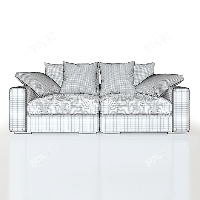 Modular Grand Soho Sofa 3D model image 3