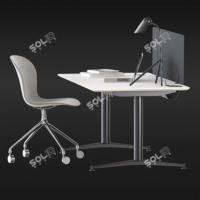 Modern Office Set: BoConcept 3D model image 3
