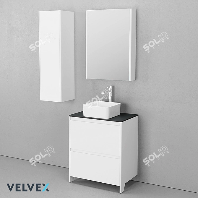 Velvex Klaufs 2Y Floor & Worktop Combo 3D model image 1