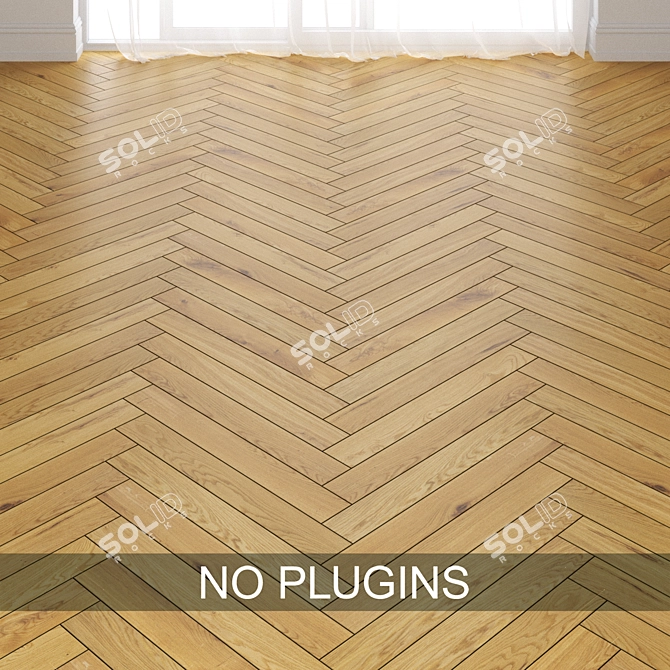 Parquet Floor Covering Bern 6556
Elegant, Versatile, High-Quality 3D model image 2