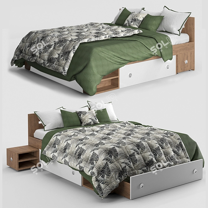 Stefan's Dream Bed 3D model image 1