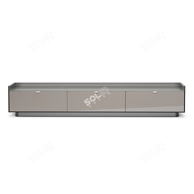 Modern Minotti Darren Sideboard 3D model image 2