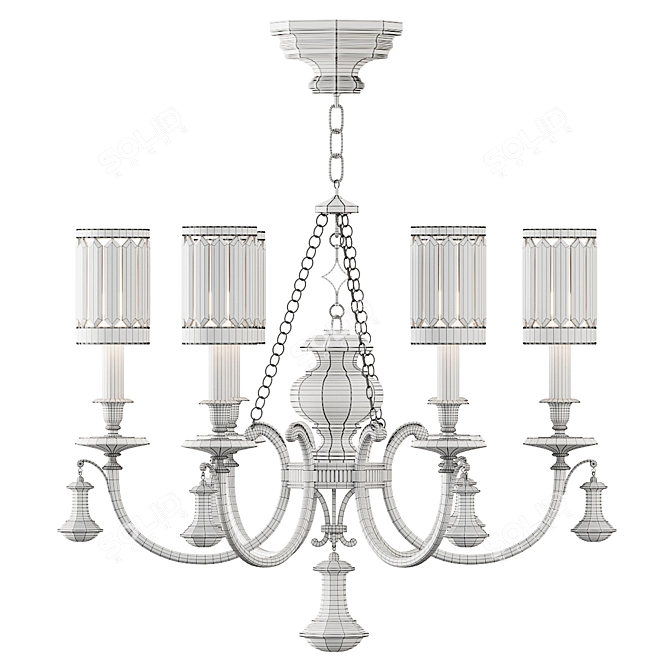 Eaton Place Fine Art Lamps - H71x81 3D model image 3