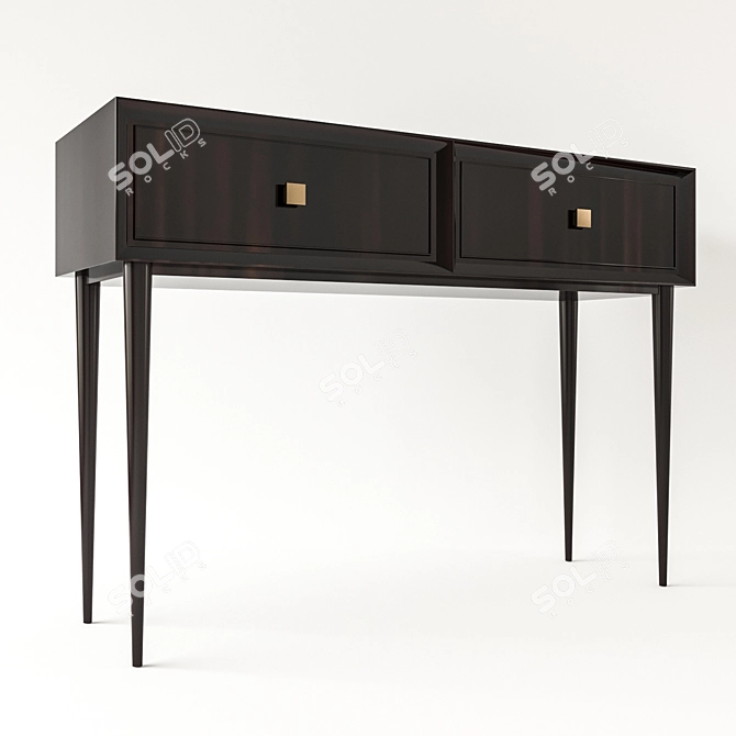 Miracle Italian Bedroom Console 3D model image 1