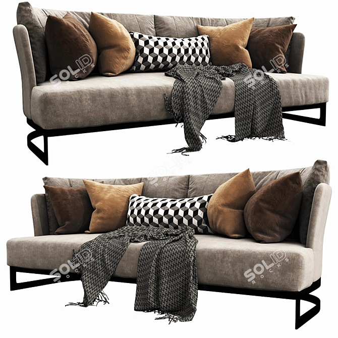 Modern Linteloo Cervino Sofa 3D model image 2