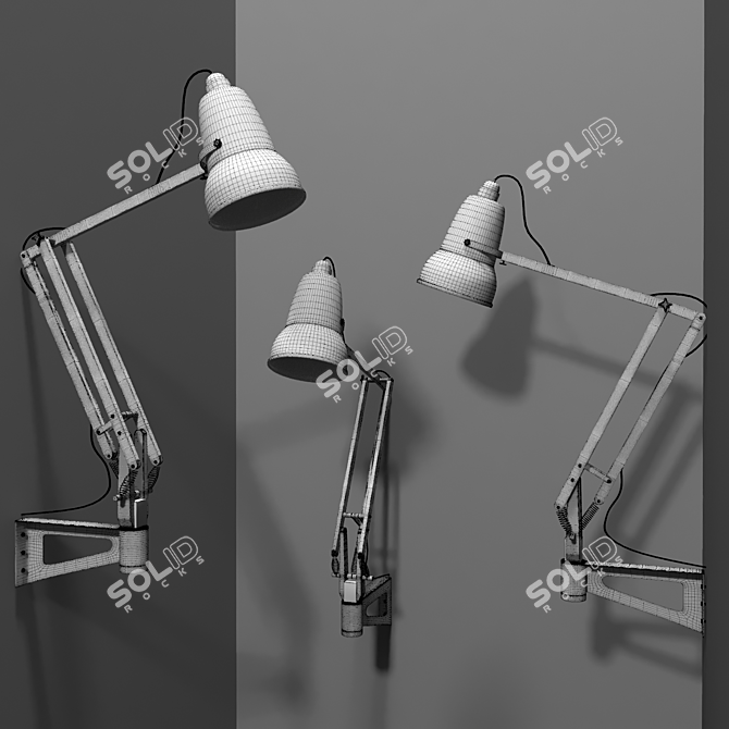Anglepoise Bra: Stylish Lighting Solution 3D model image 3