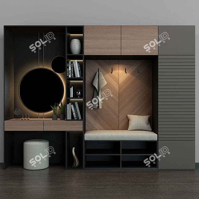 Versatile Furniture Arrangement Solution 3D model image 1