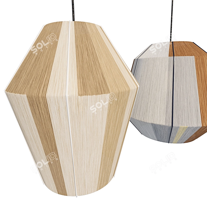 Hay Bonbon Shade: Modern Lighting Solution 3D model image 3