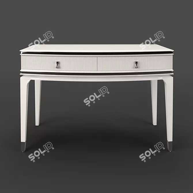 Elegant OM Dressing Table from Fratelli Barri RIMINI 3D model image 1