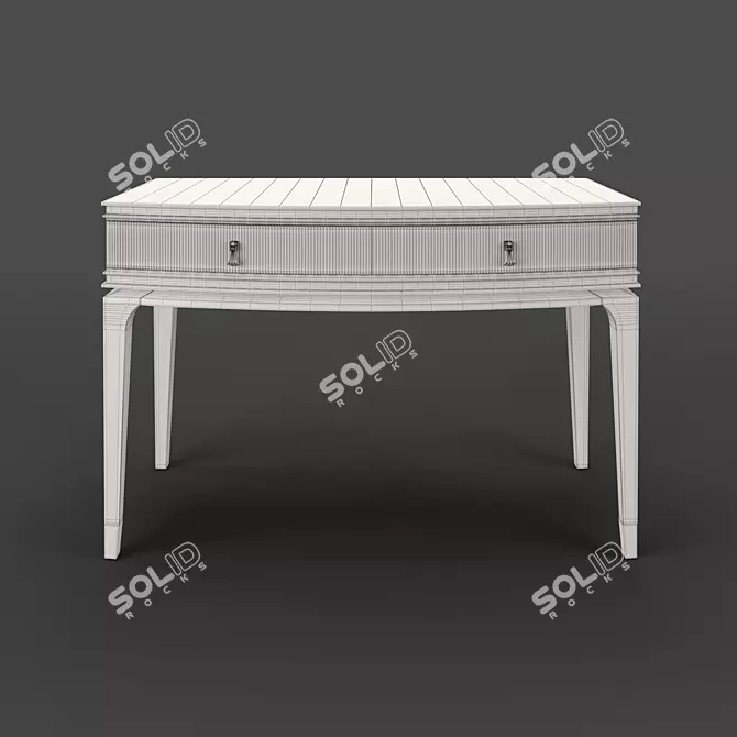 Elegant OM Dressing Table from Fratelli Barri RIMINI 3D model image 3