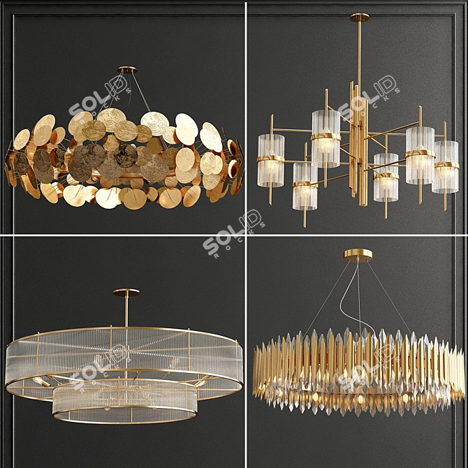 Elegant Newton Chandelier
Stunning Marais Round Chandelier
Modern LED Crystal Chandelier
Symphony Linear Chandelier 3D model image 1