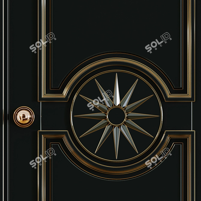 Classic Elegance: Interior Doors 3D model image 2