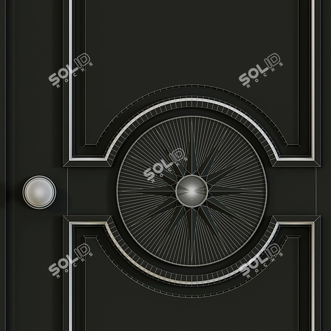 Classic Elegance: Interior Doors 3D model image 3