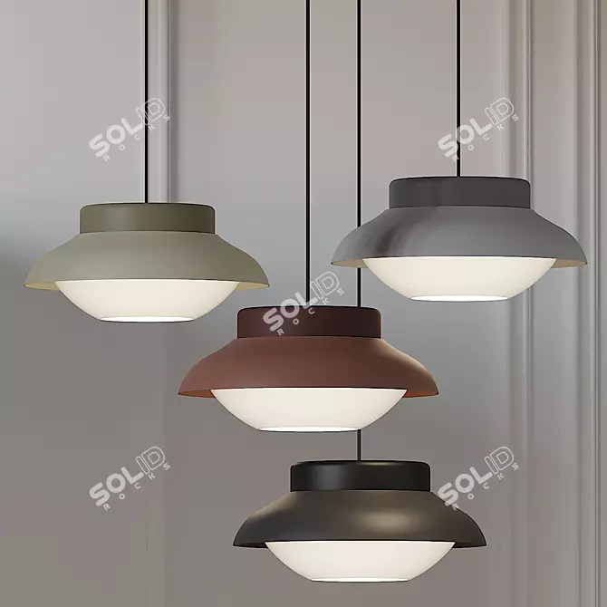 GUBI Collar Pendant Light 3D model image 1