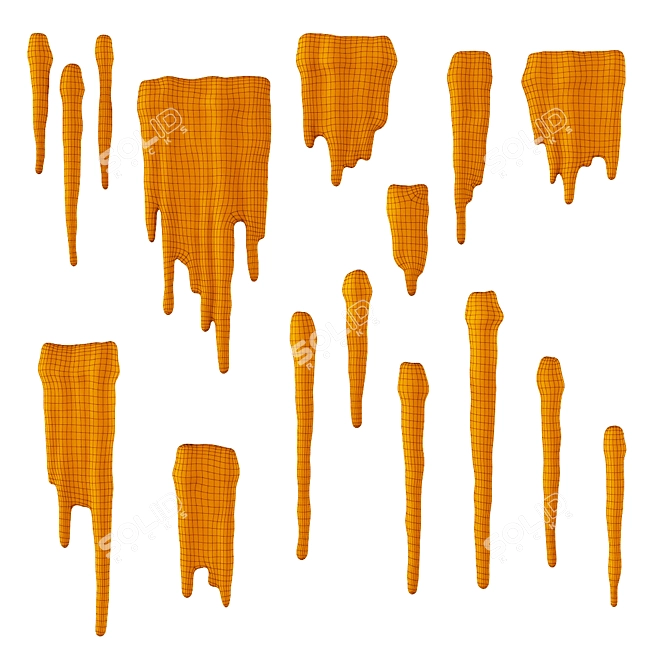 Frosty Cascade 3D model image 3