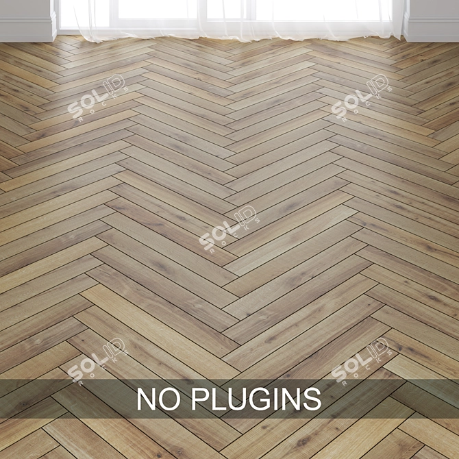 Creston 6108 Parquet: Stylish Layouts 3D model image 2