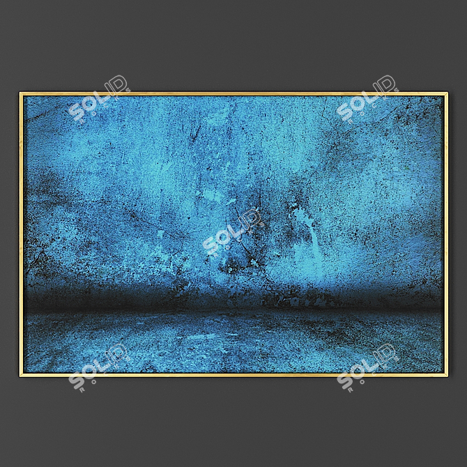 Elegant Butterfly Picture Frame 3D model image 1