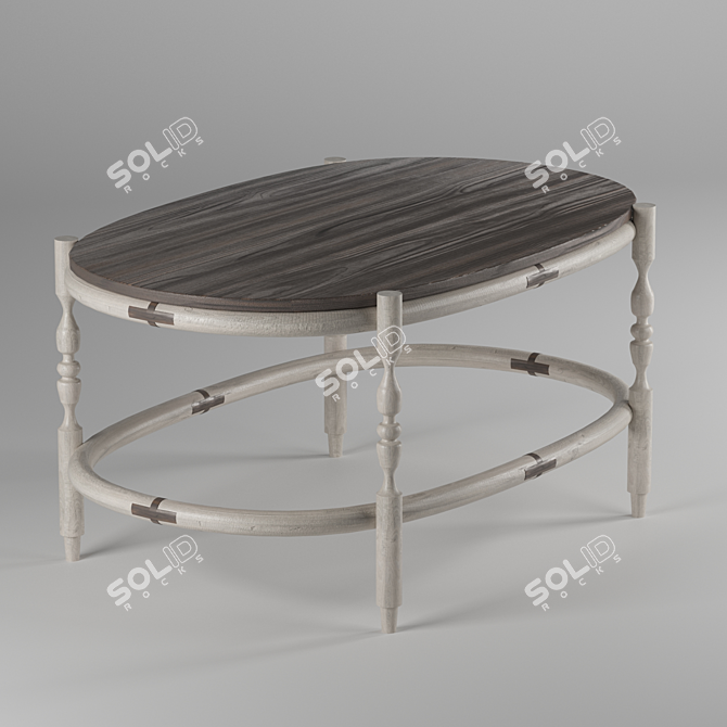 Minimalist Coffee Table 3D model image 1