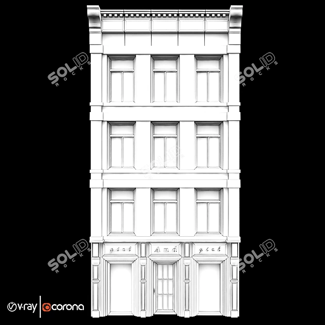 Luxury Residence - Classic A4 Building 3D model image 3