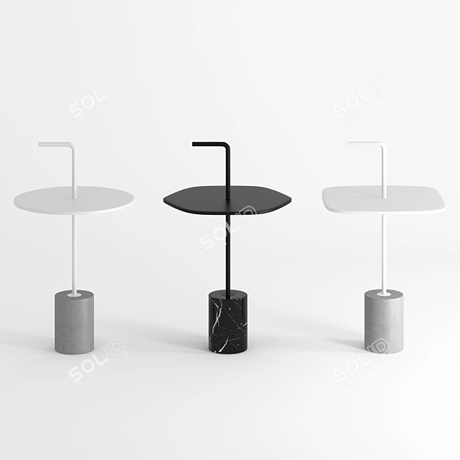 Lapalma JEY Height Table 3D model image 2