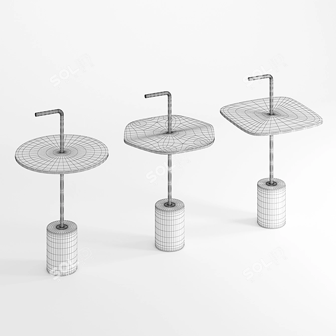 Lapalma JEY Height Table 3D model image 3