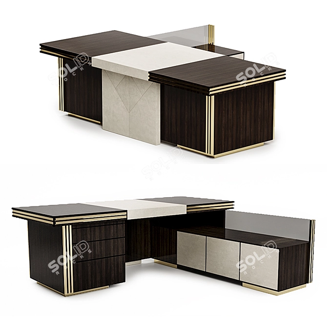 Italian Infinity Art Furniture 3D model image 1